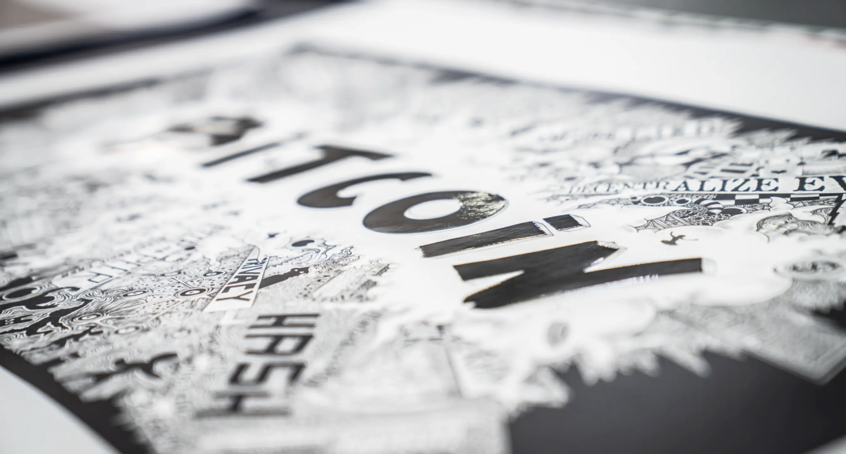 BIT History of Bitcoin artwork