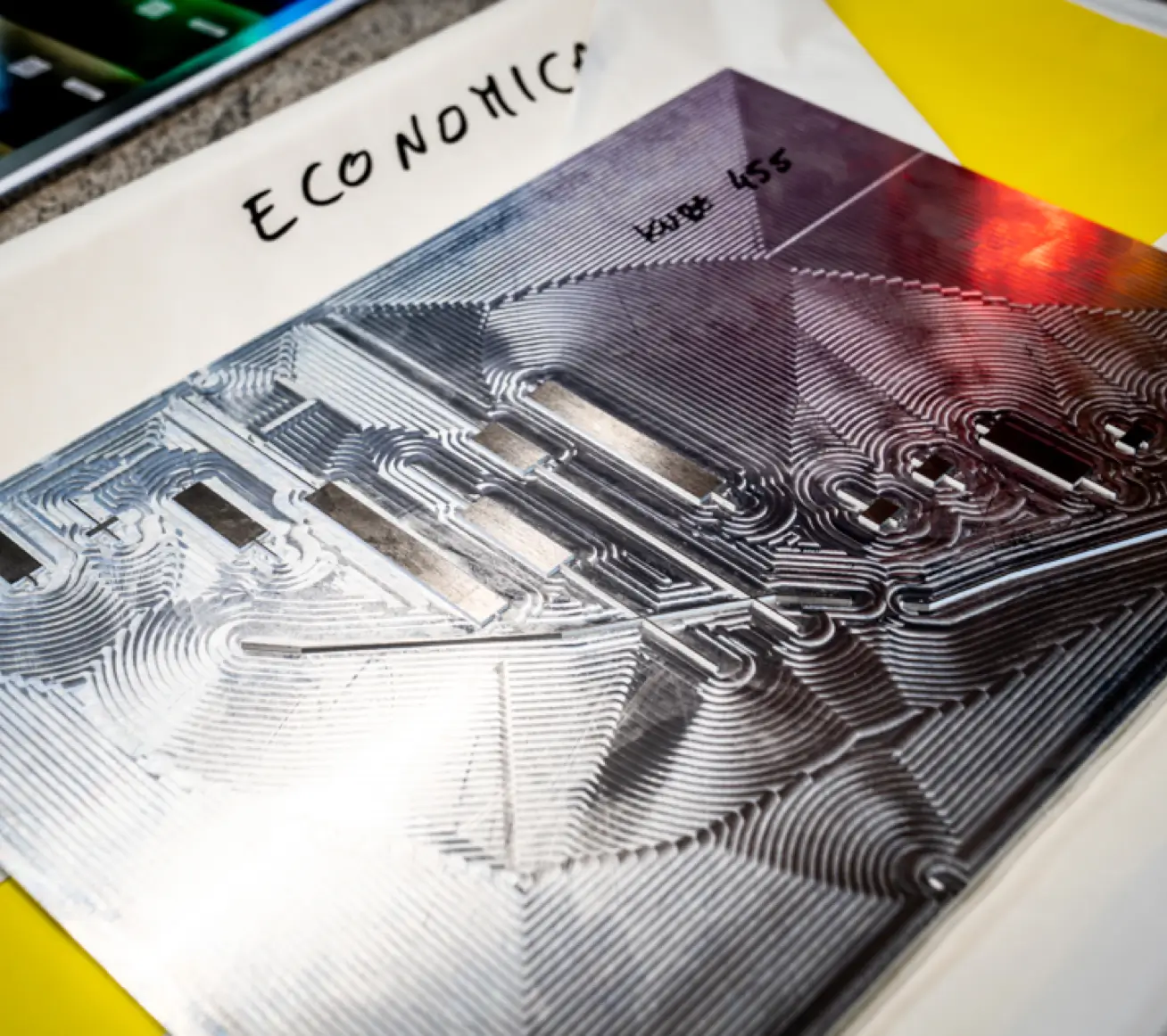 BIT History of Bitcoin print making