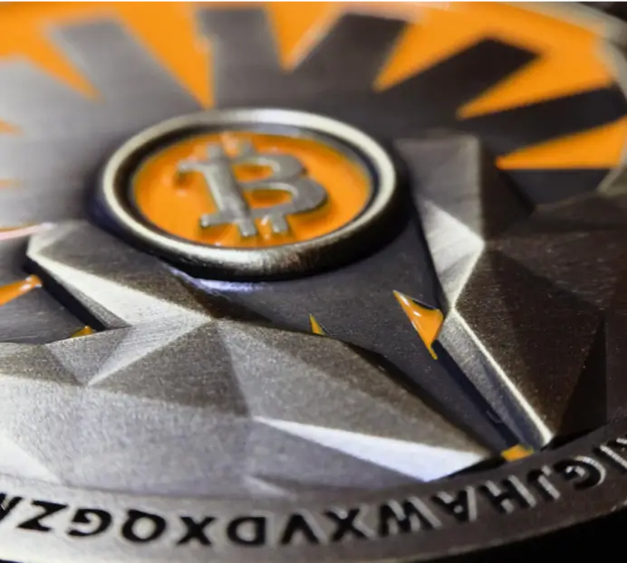 BIT History of Bitcoin artist coin