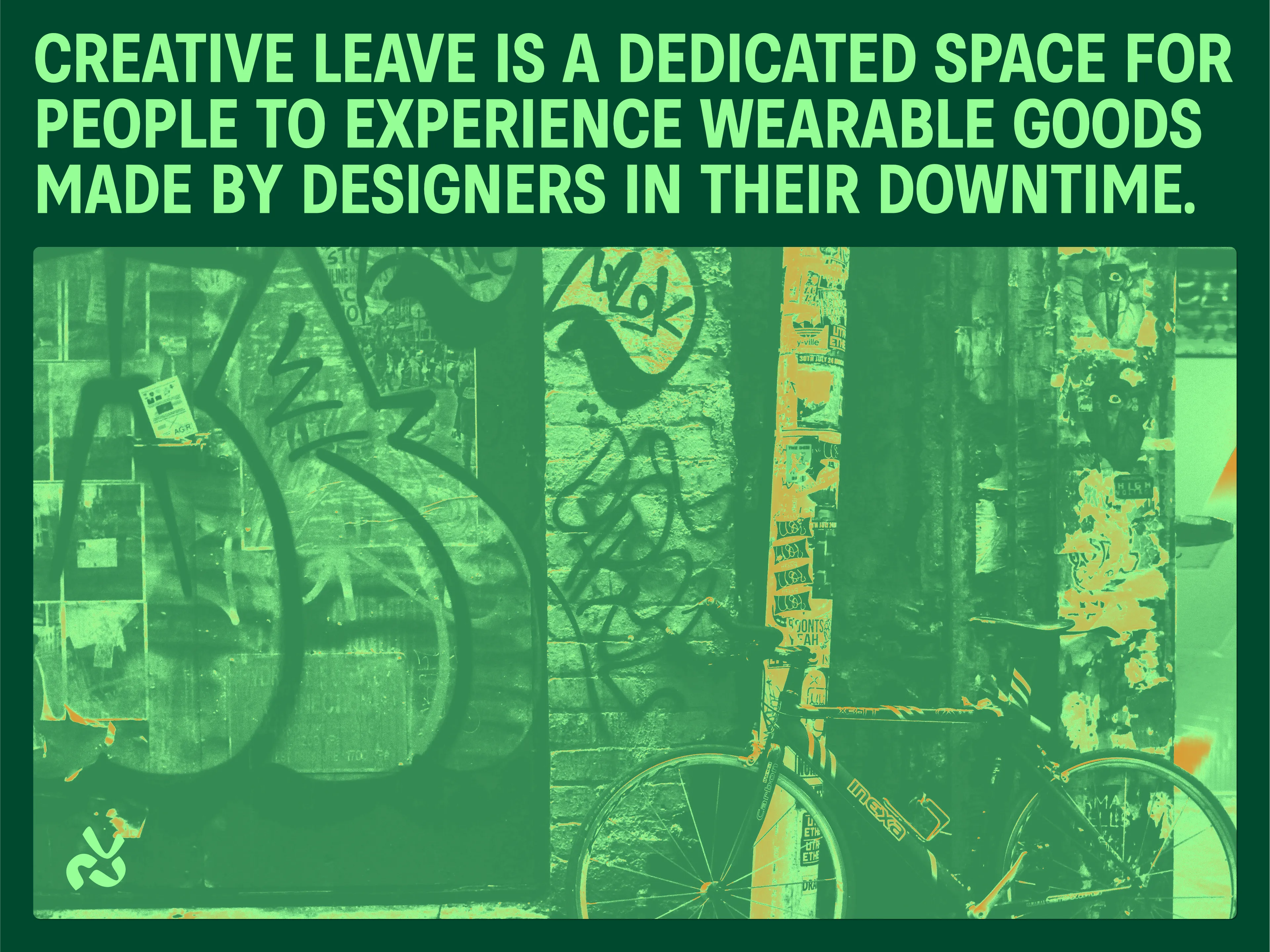 A flavor image showcasing the USP of Creative Leave.