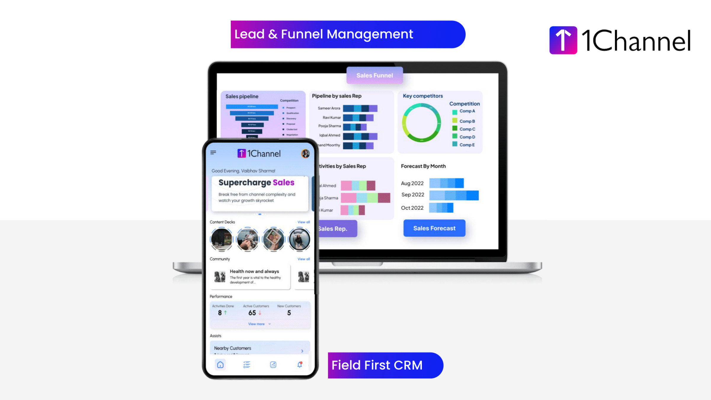 Lead & Funnel Management and Field First CRM