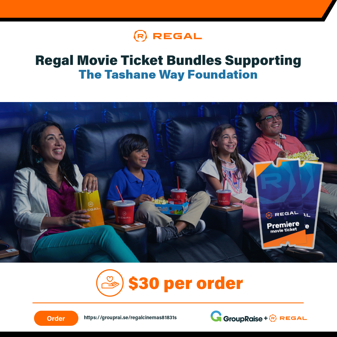 The Tashane Way Foundation's Regal Cinema Fundraiser