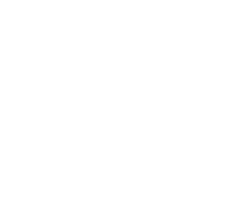 Black and white geometric design featuring two triangles intersecting at a square center.