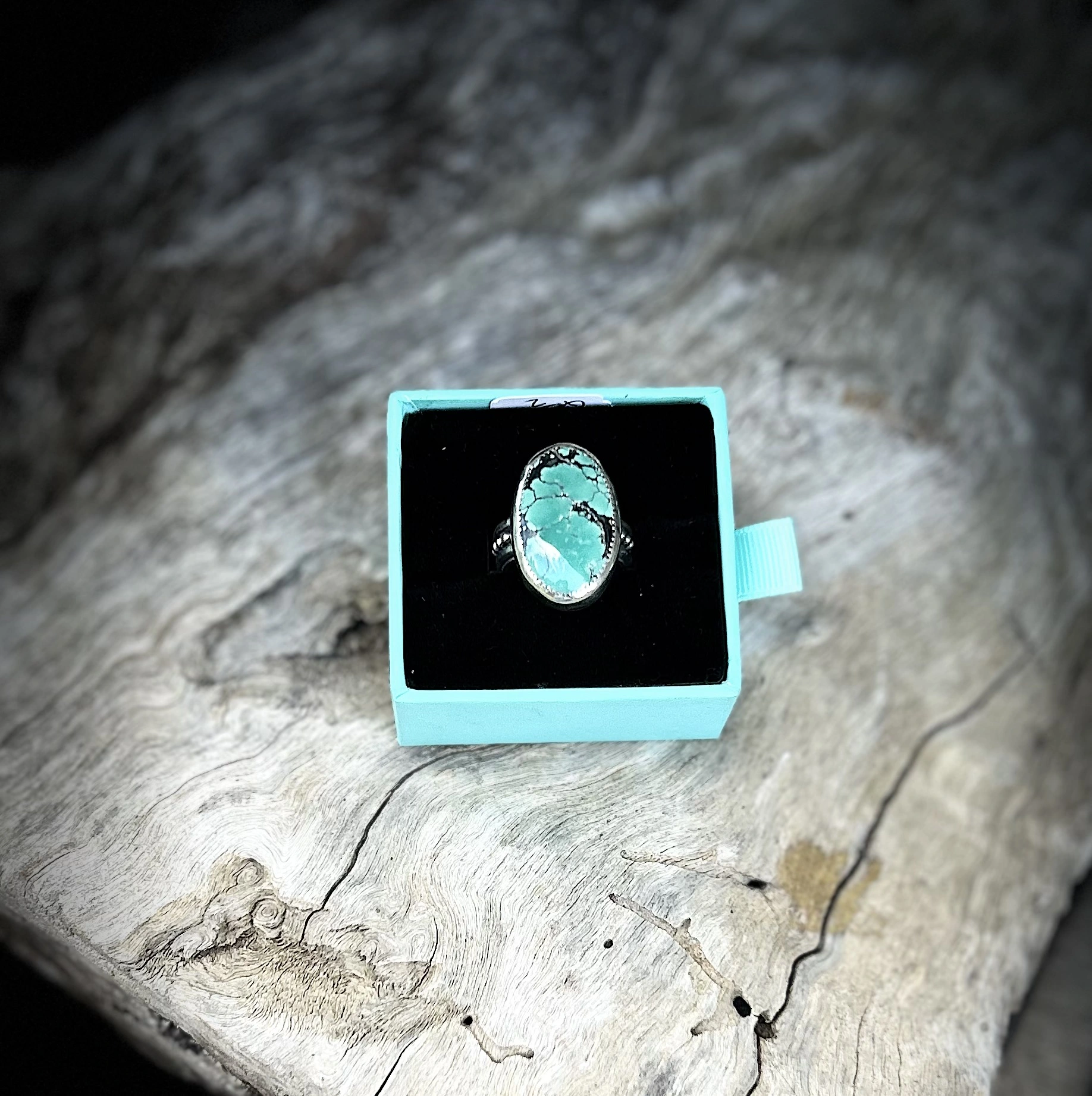 Bamboo Mountain Turquoise Ring