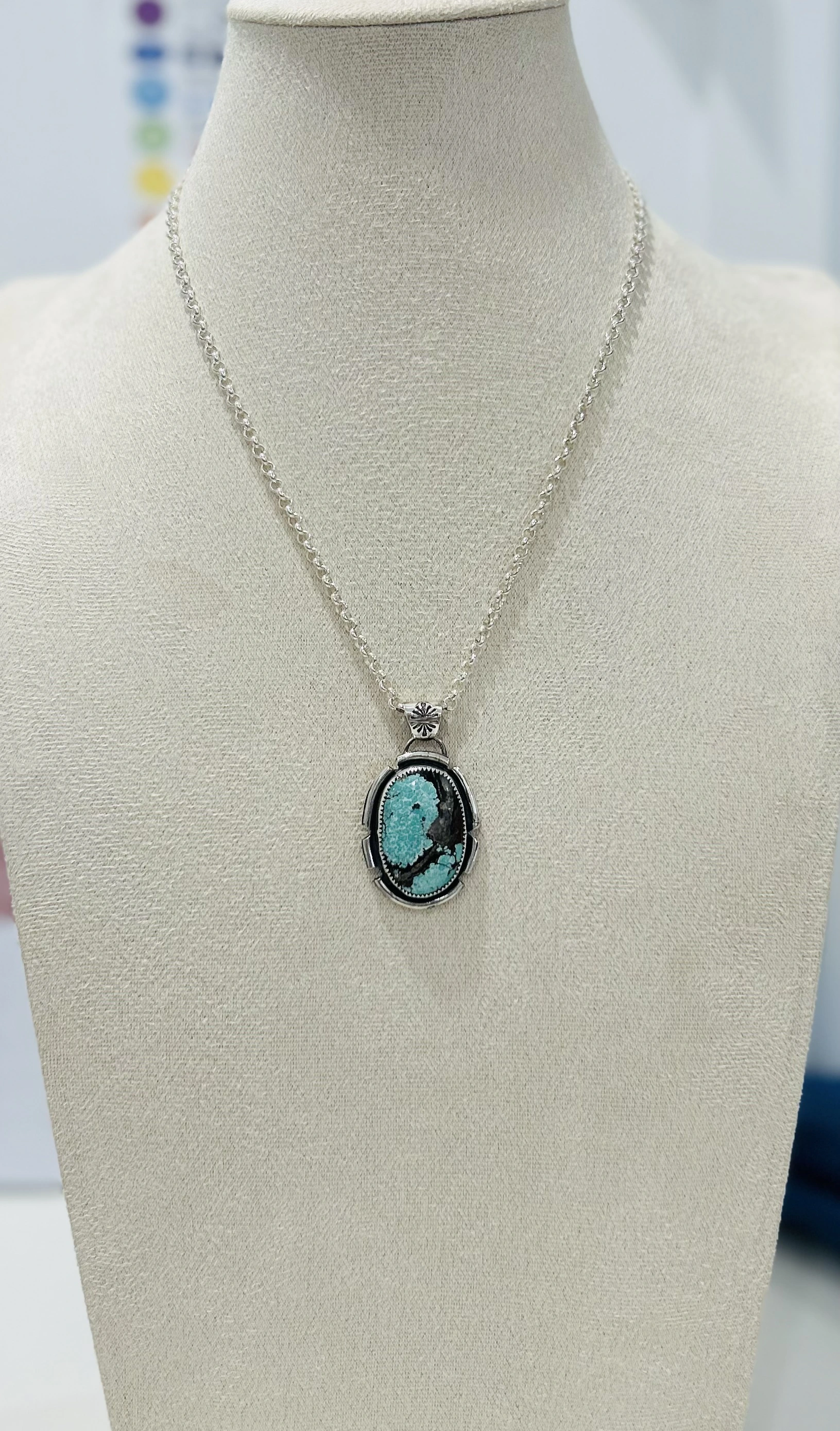 Bamboo Mountain Turquoise Necklace