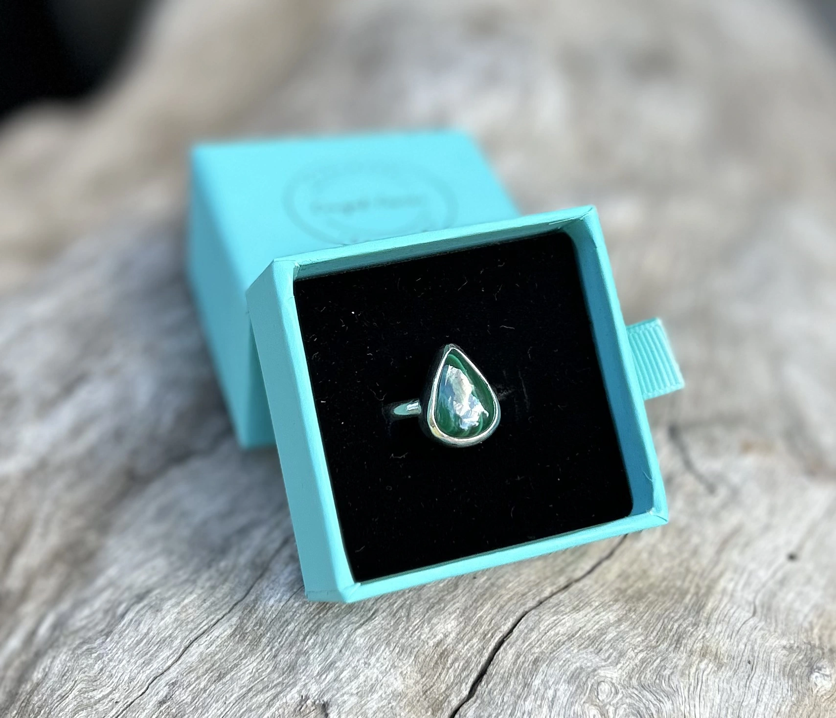 Selene Malachite Ring