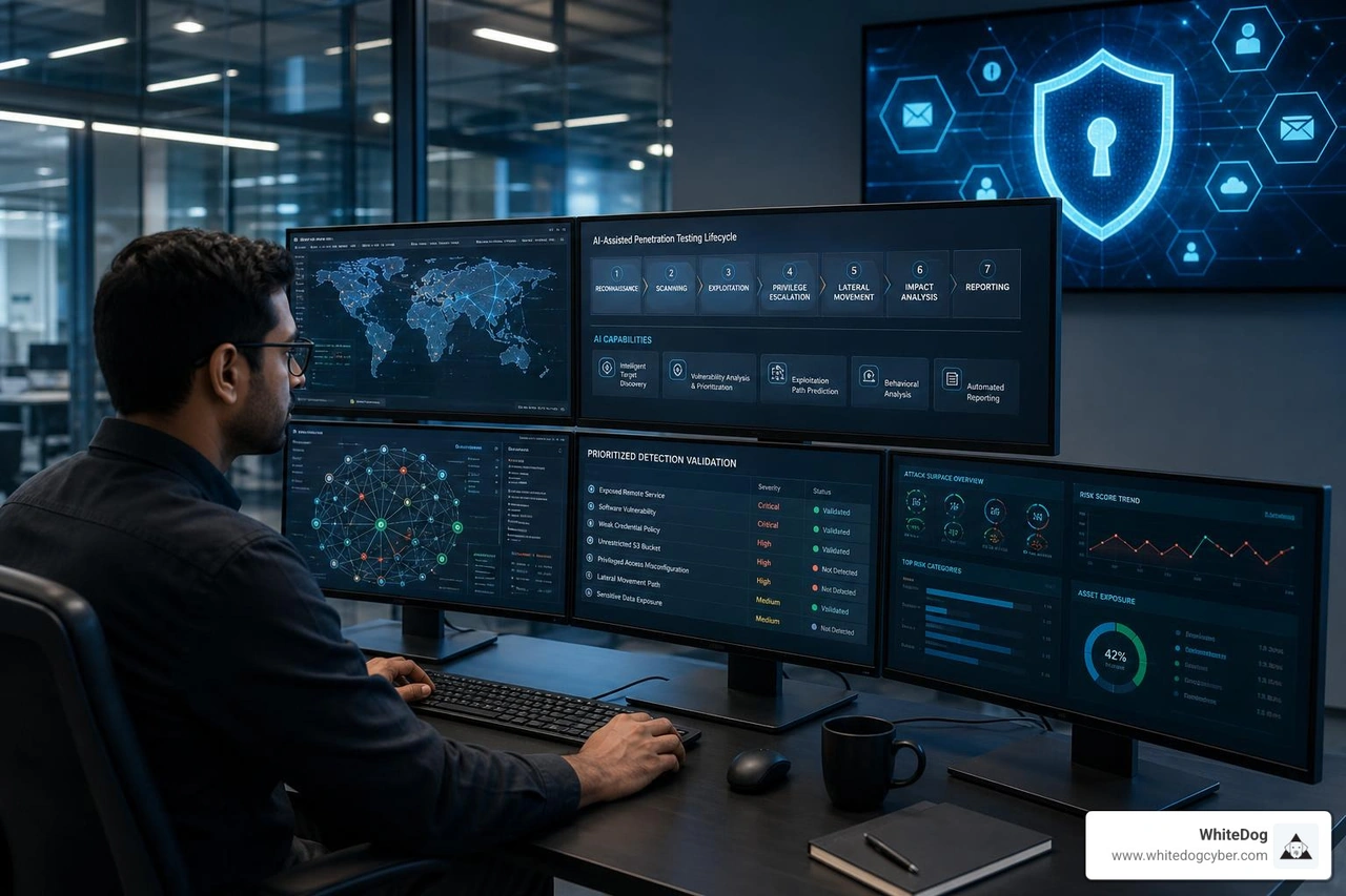 AI-assisted penetration testing lifecycle mapping reconnaissance to prioritized detection validation AI-assisted penetration testing lifecycle mapping reconnaissance to prioritized detection validation
