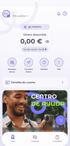 Haz transferencias al instante entre cuentas Íkualo con tu número de teléfono