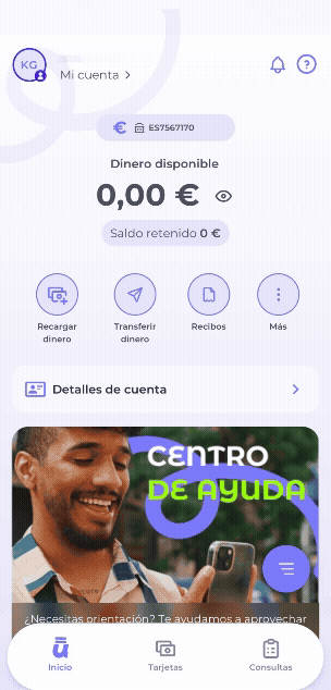 Recibe transferencias SEPA en tu cuenta con IBAN español desde cualquier otra cuenta