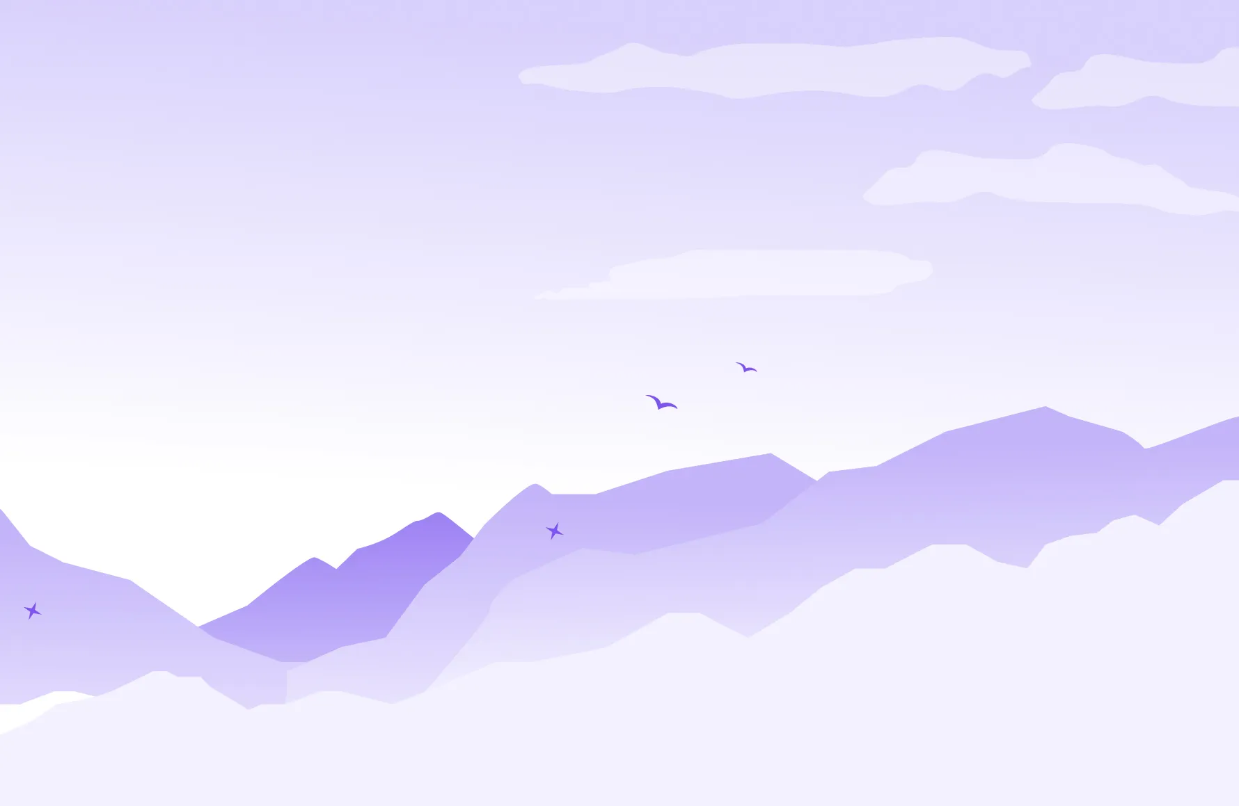 Mountain illustration