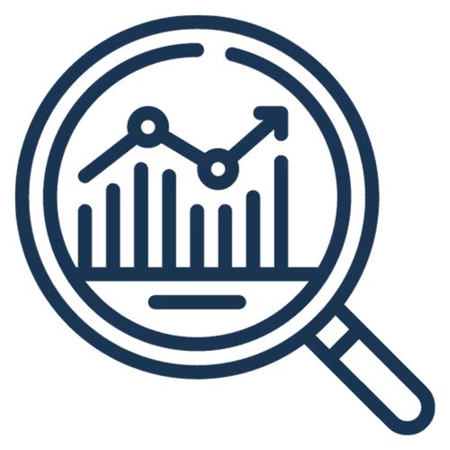 omData maakt gegevens inzichtelijk met dashboards en rapportages in Power BI van Microsoft 365..