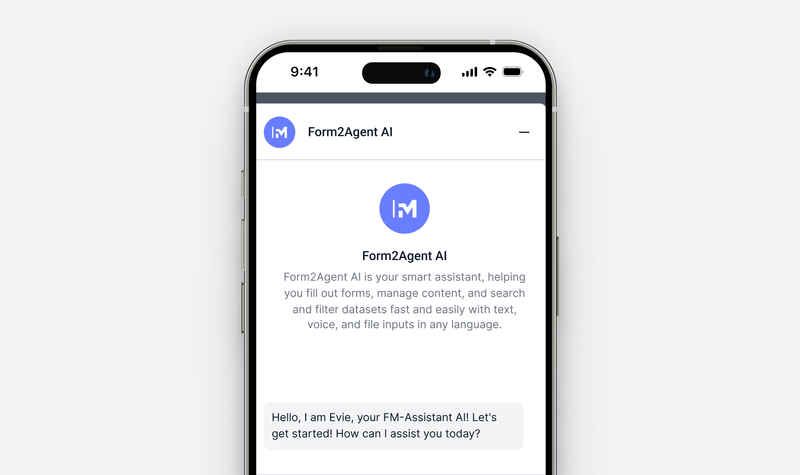 Future-proof your web forms with Form2Agent AI