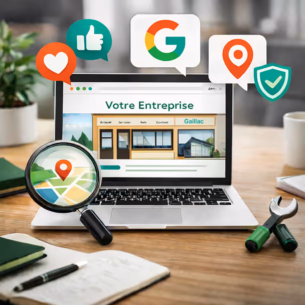 Création site internet à Gaillac et visibilité locale Google