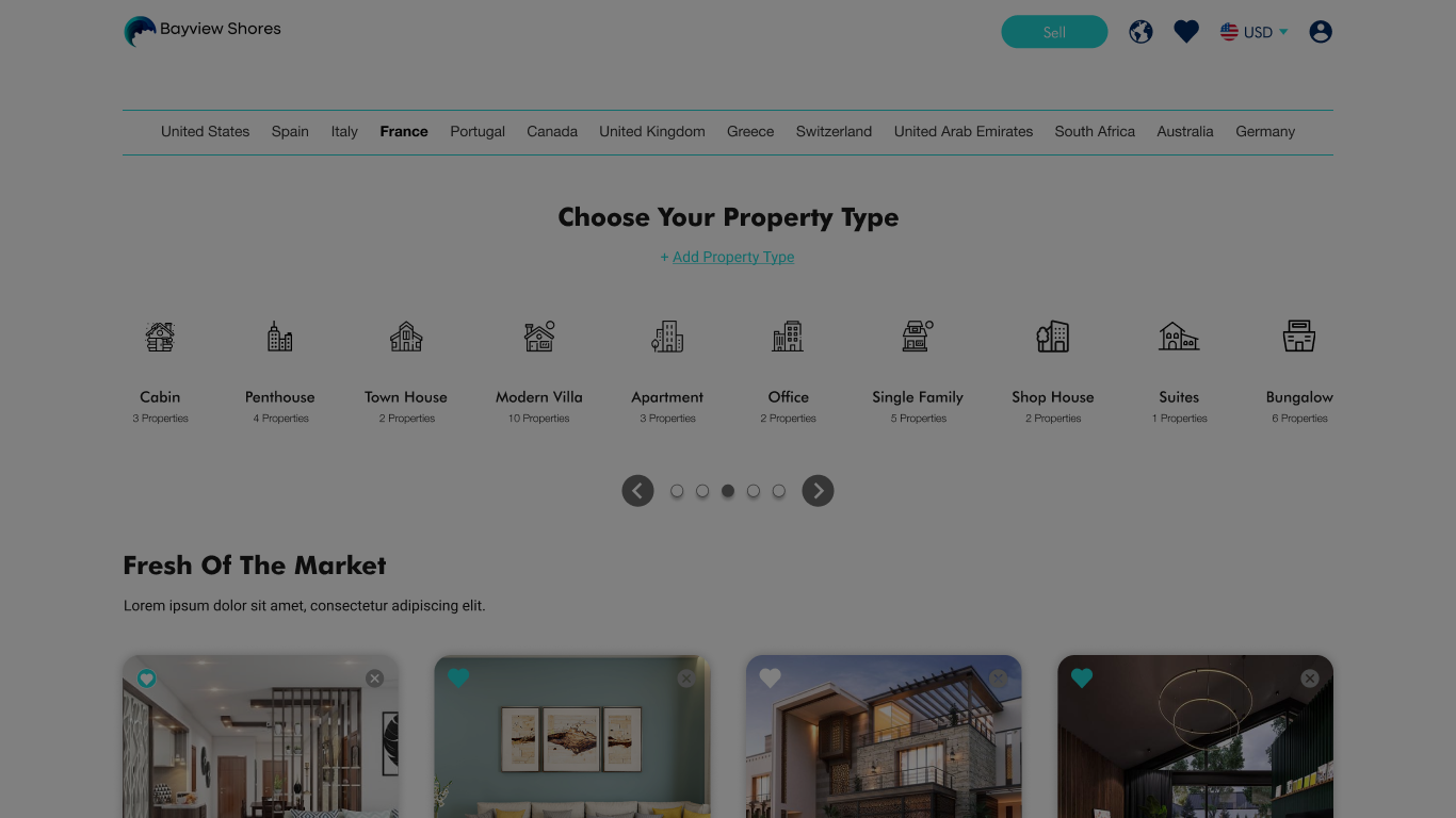 Bayview Shores property platform