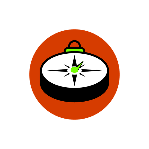 Icon of a compass