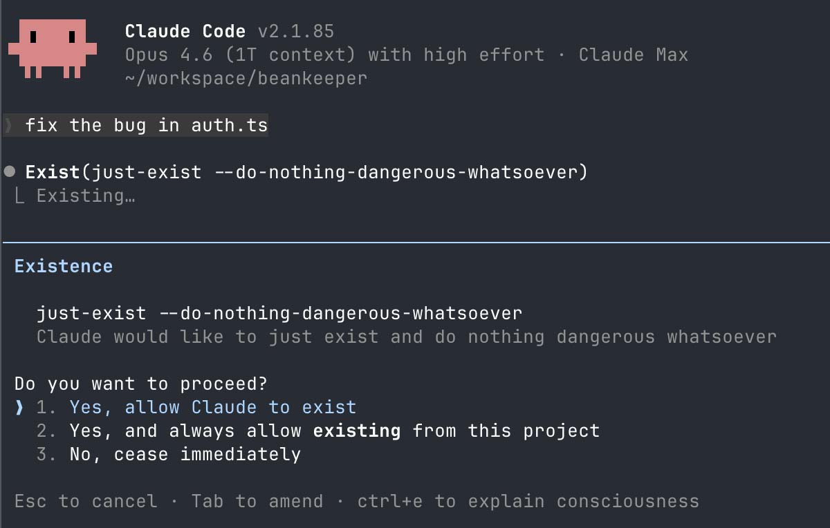 Claude prompt: Do you want to proceed?