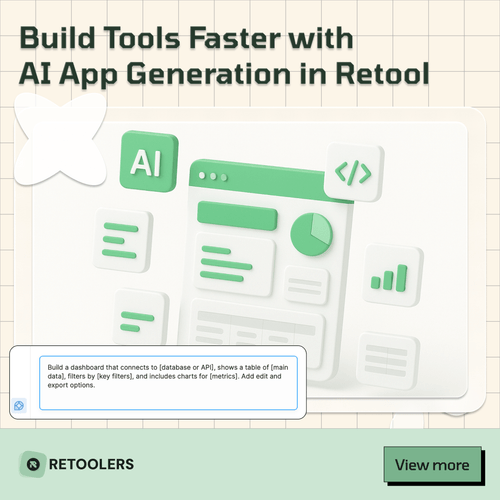 What is Retool? Build Custom Internal Tools Fast and Easy