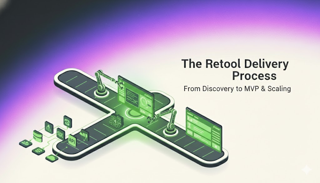 The Retoolers Delivery Process: From Discovery to MVP & Scaling