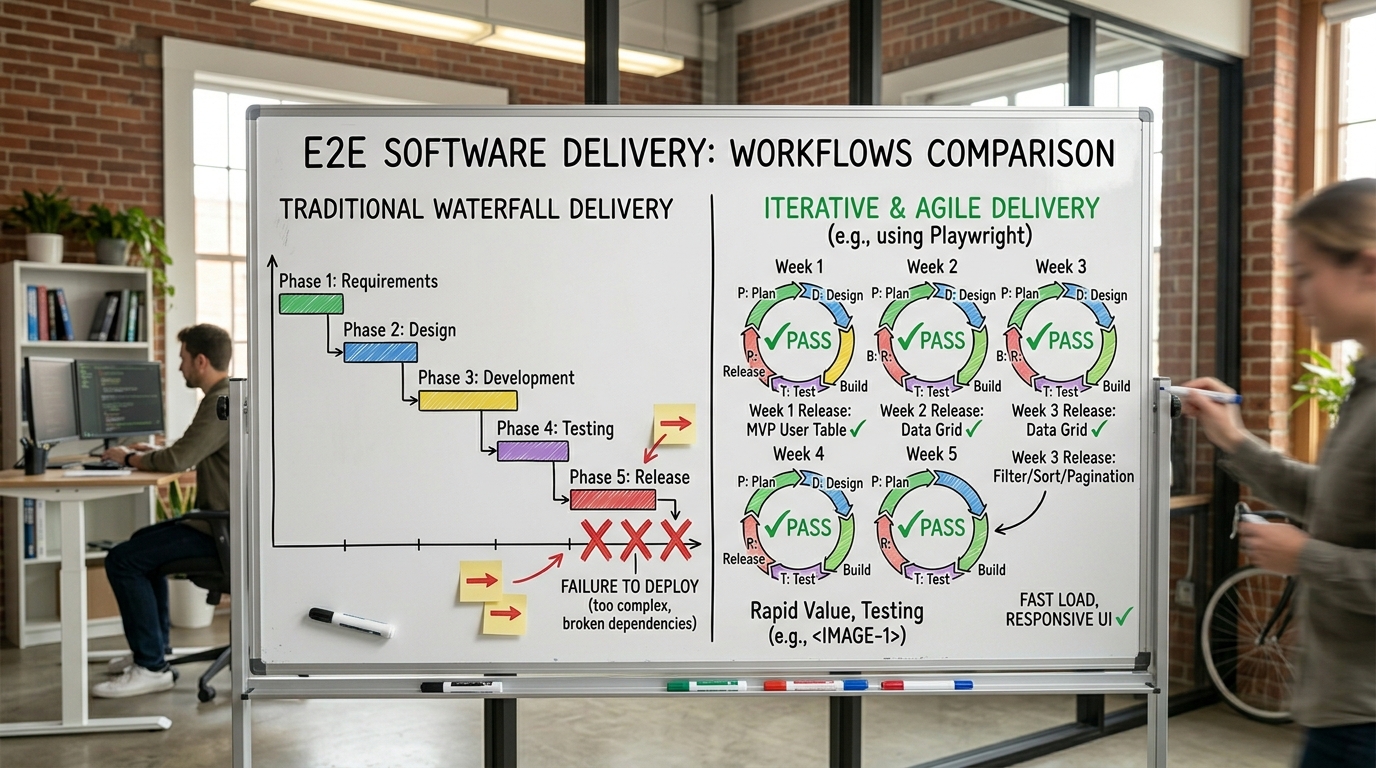 Iterative vs Incremental Software Delivery