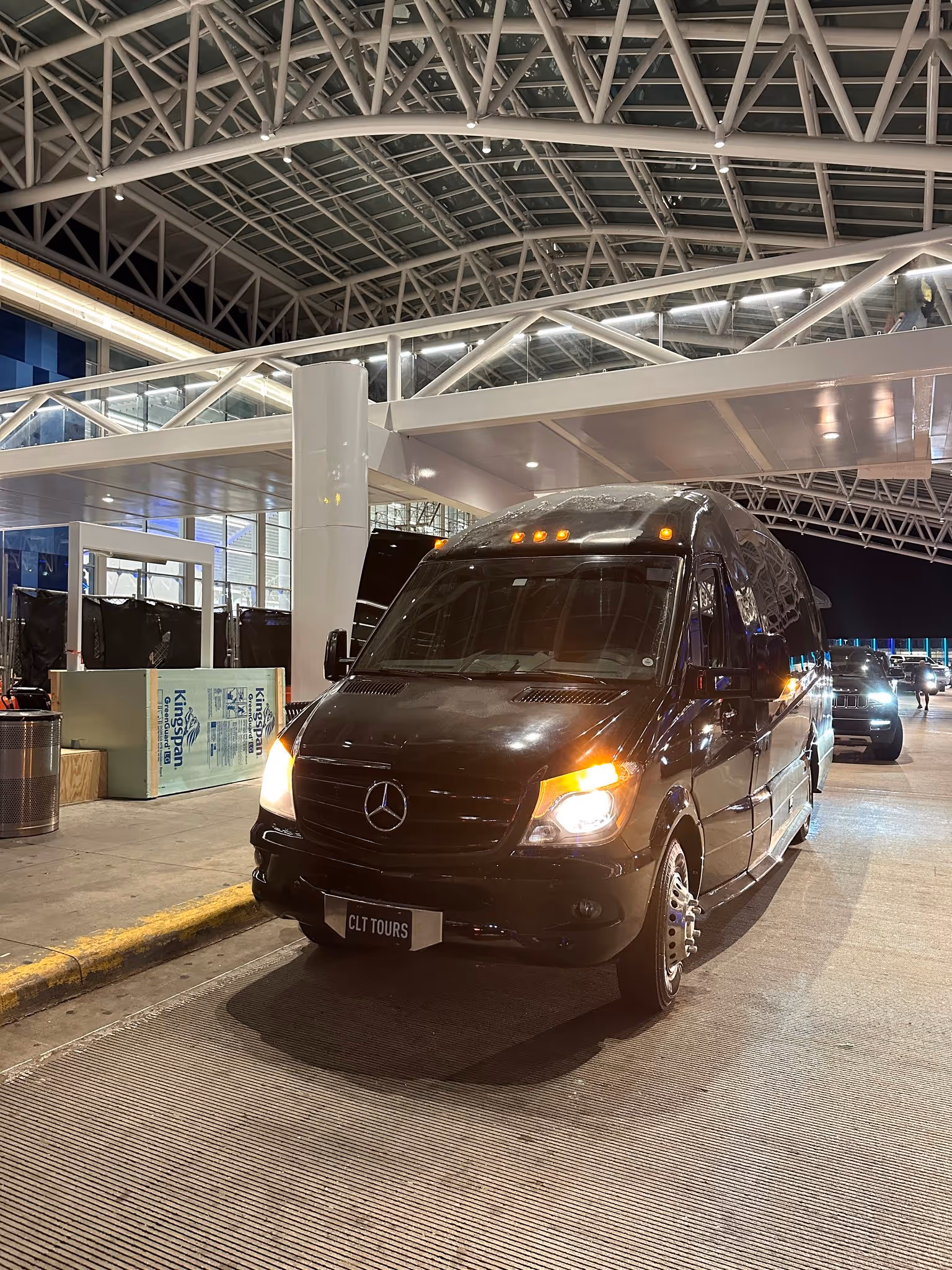 Big Body Benz Mercedes at Charlotte Douglas airport