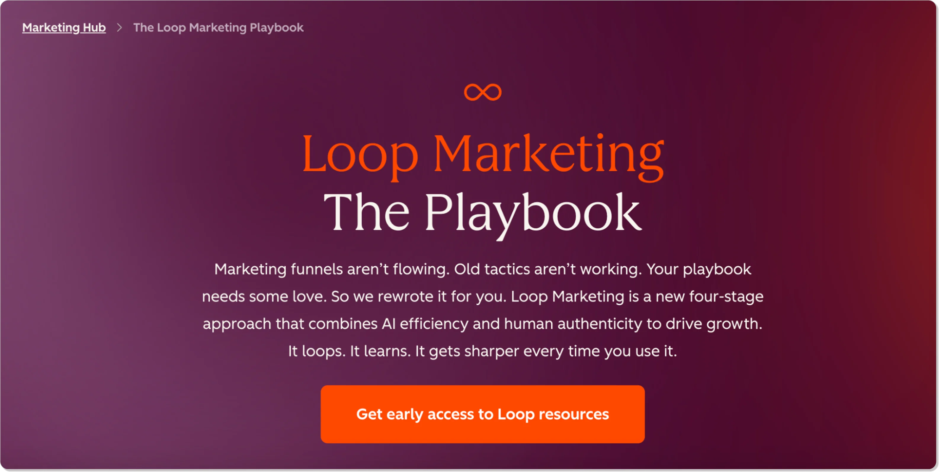 HubSpot’s Loop Marketing framework for cross-platform content distribution