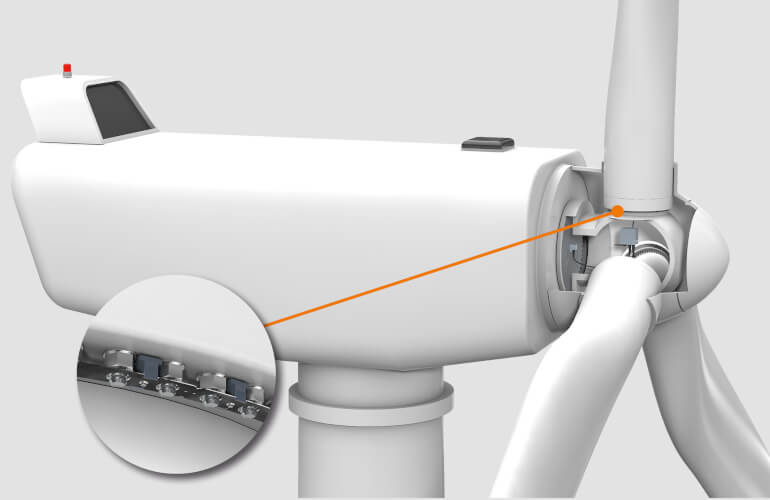 New Bolt Monitoring System for Turbines