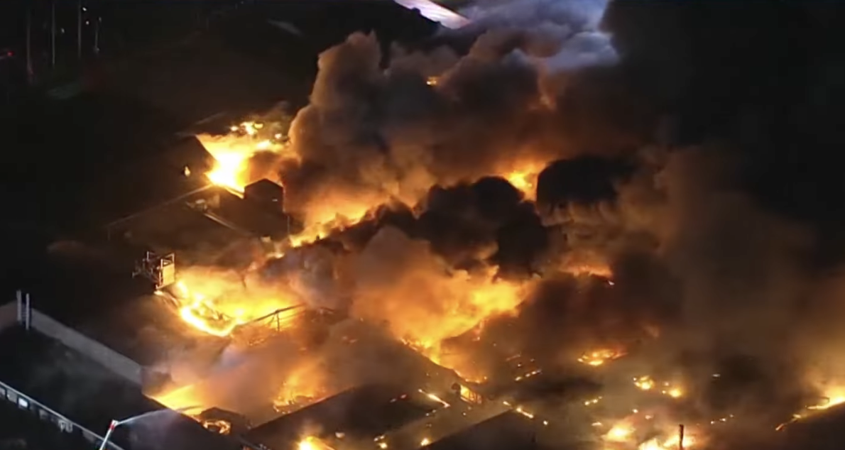 Fire Guts SPS Aerospace Fastener Factory