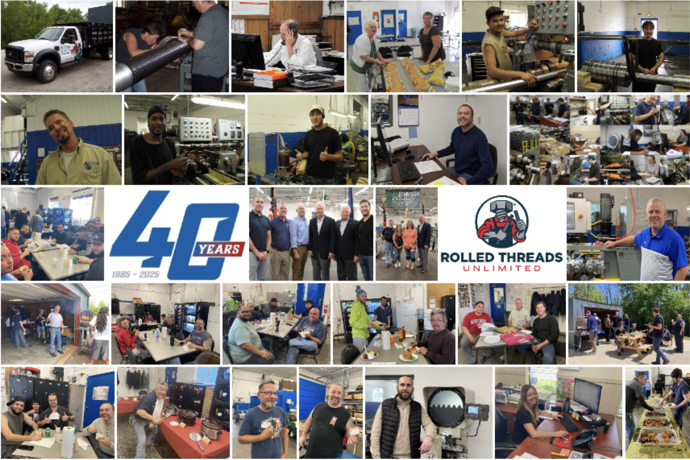 Rolled Threads Unlimited Celebrates 40 Years