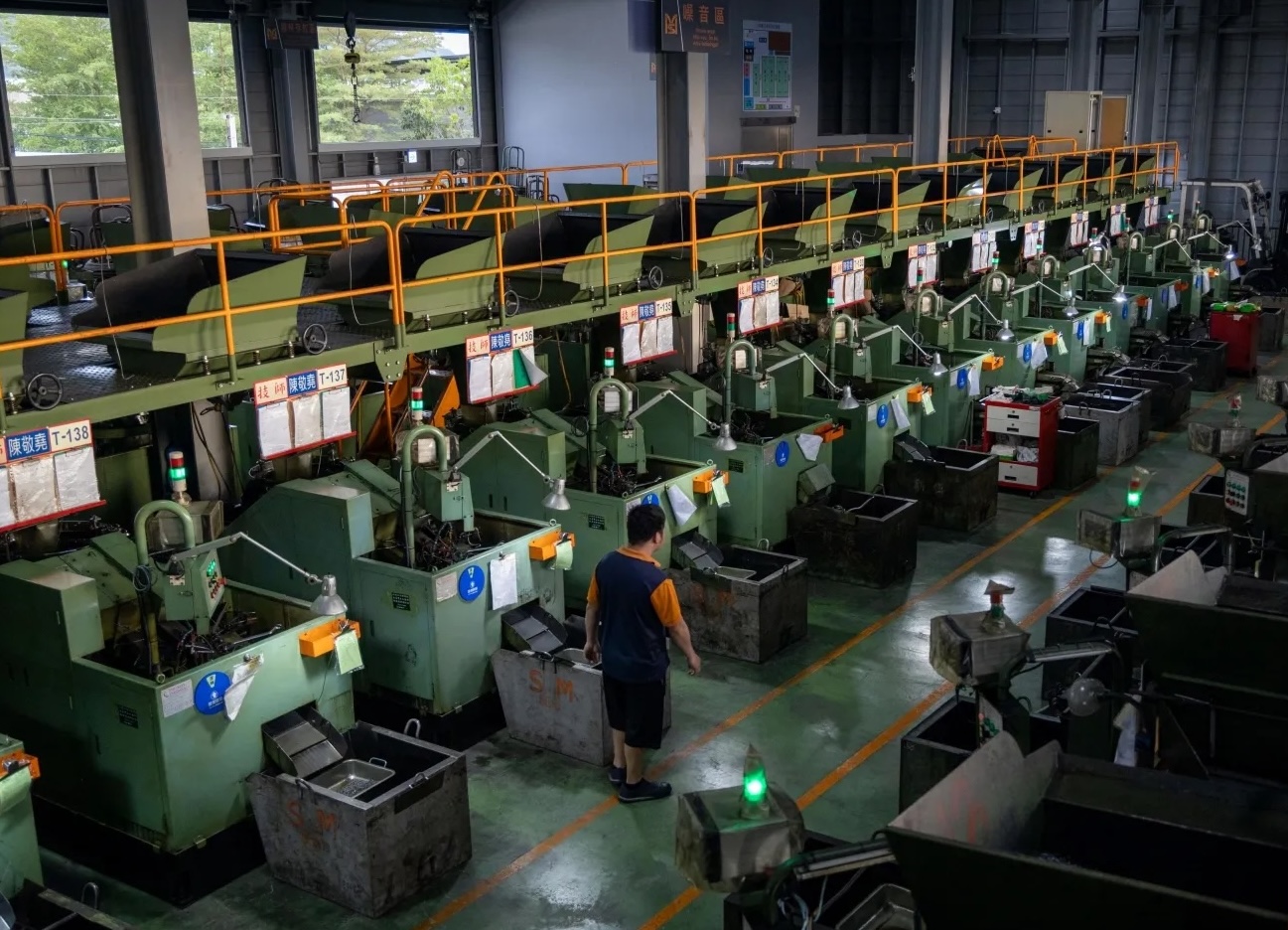 Taiwan Fastener Exports Slow