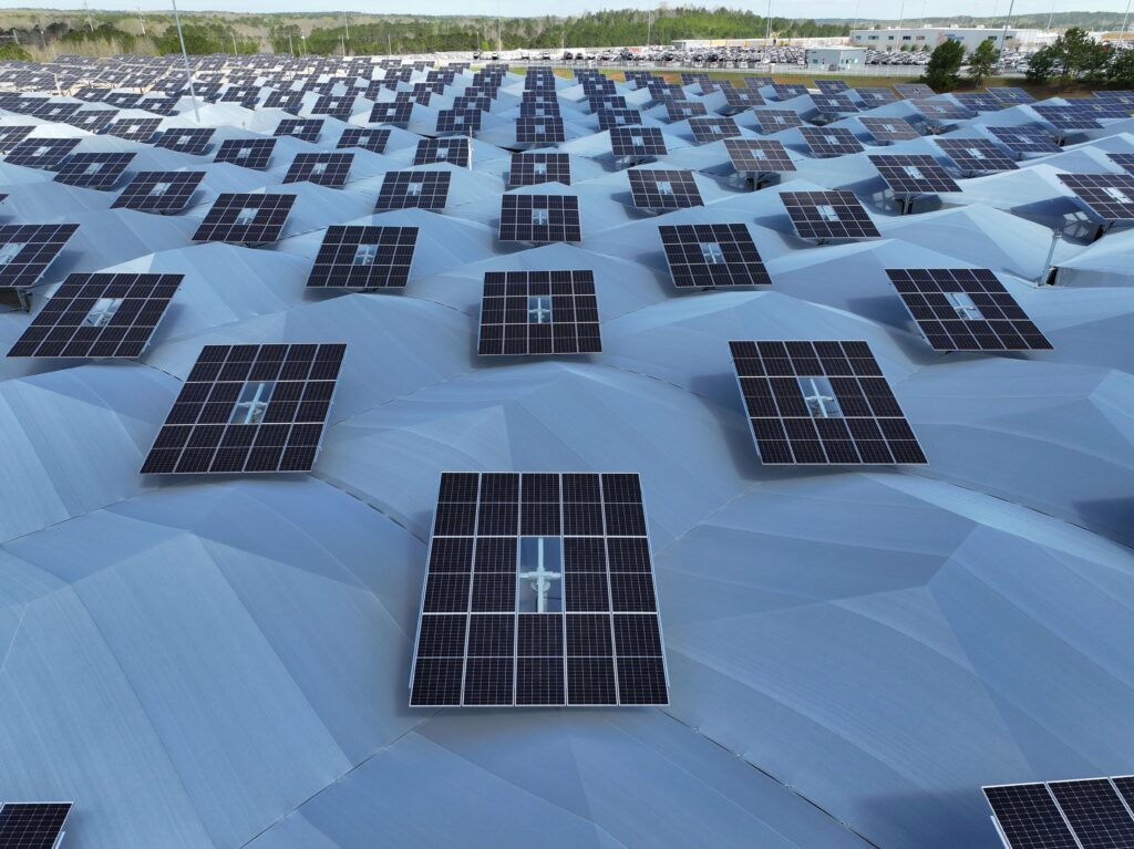 Kia Partners with ARaymond on Solar Canopy
