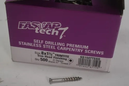 Faspac Closes Fastap Screw Products