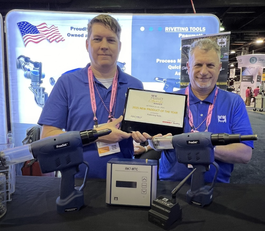 RivetKing Wins Fastening Product of Year
