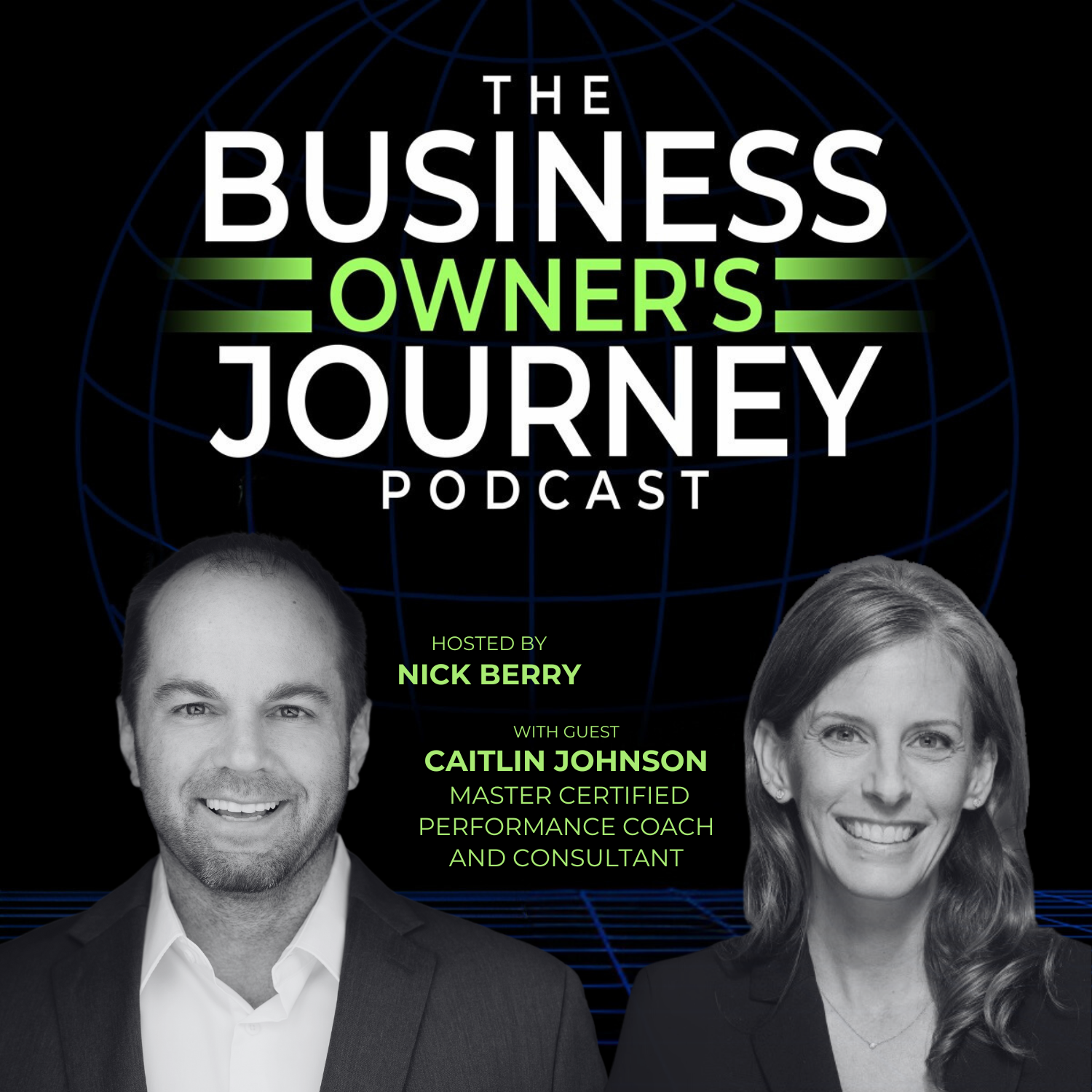 Gamification in business podcast episode with host Nick Berry and guest Caitlin Johnson