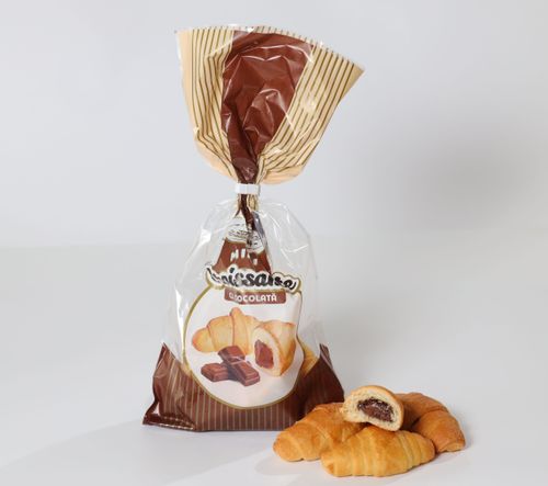 Mini croissante cu ciocolată