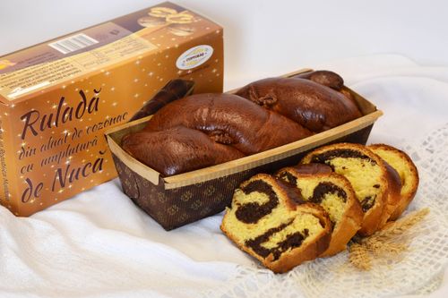 Ruladă cu umplutură de nucă