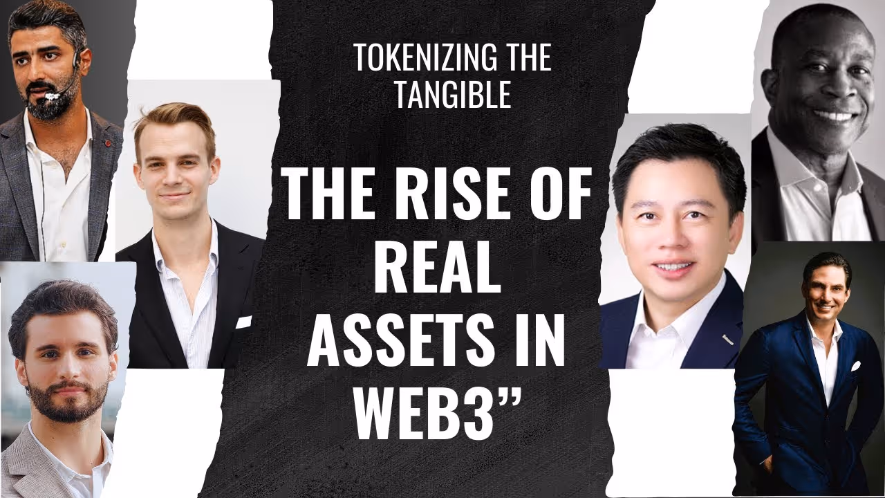 Tokenizing the Tangible: The Rise of Real Assets in Web3 | STO Summit