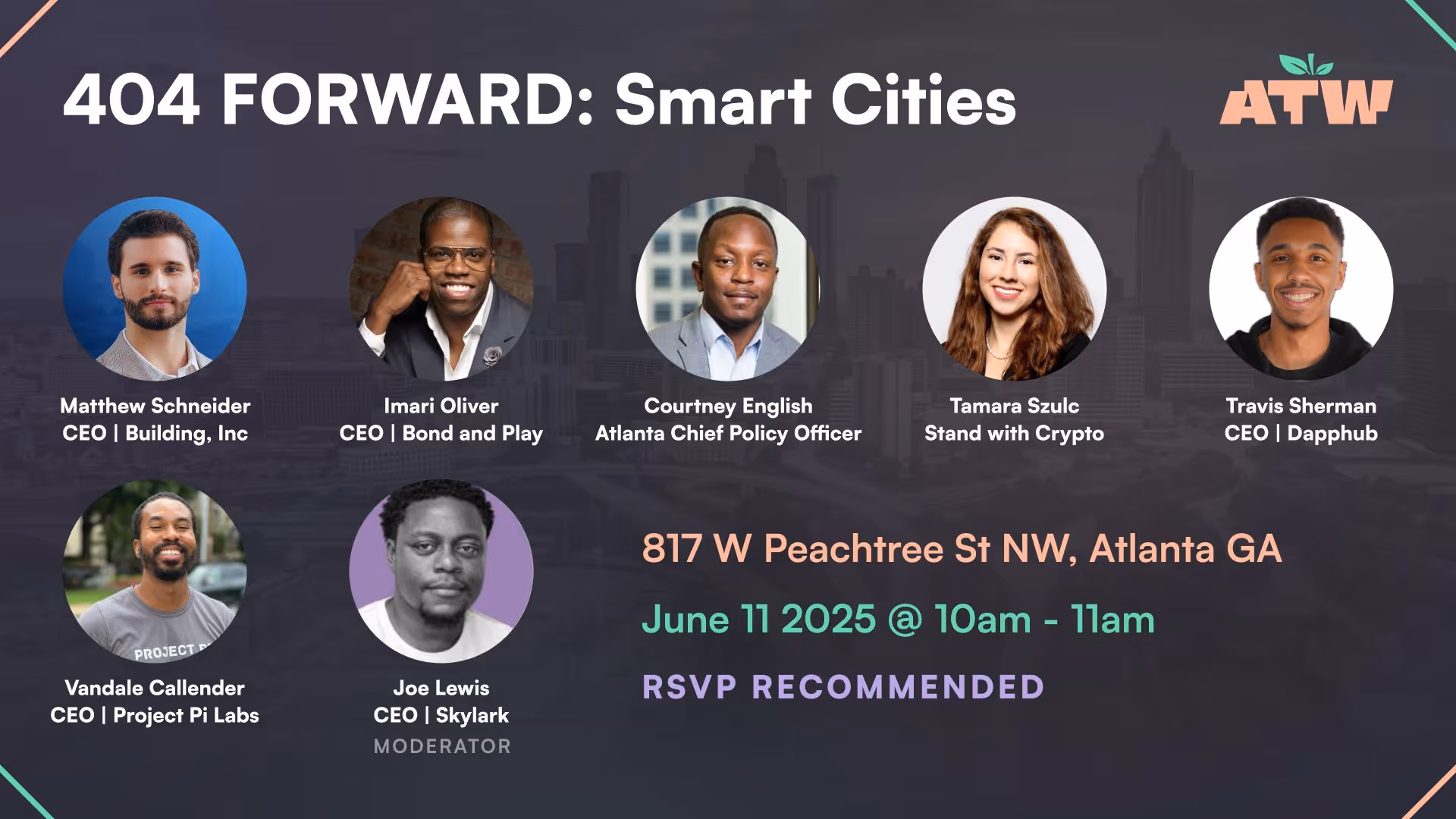 Atlanta Tech Week, Smart Cities