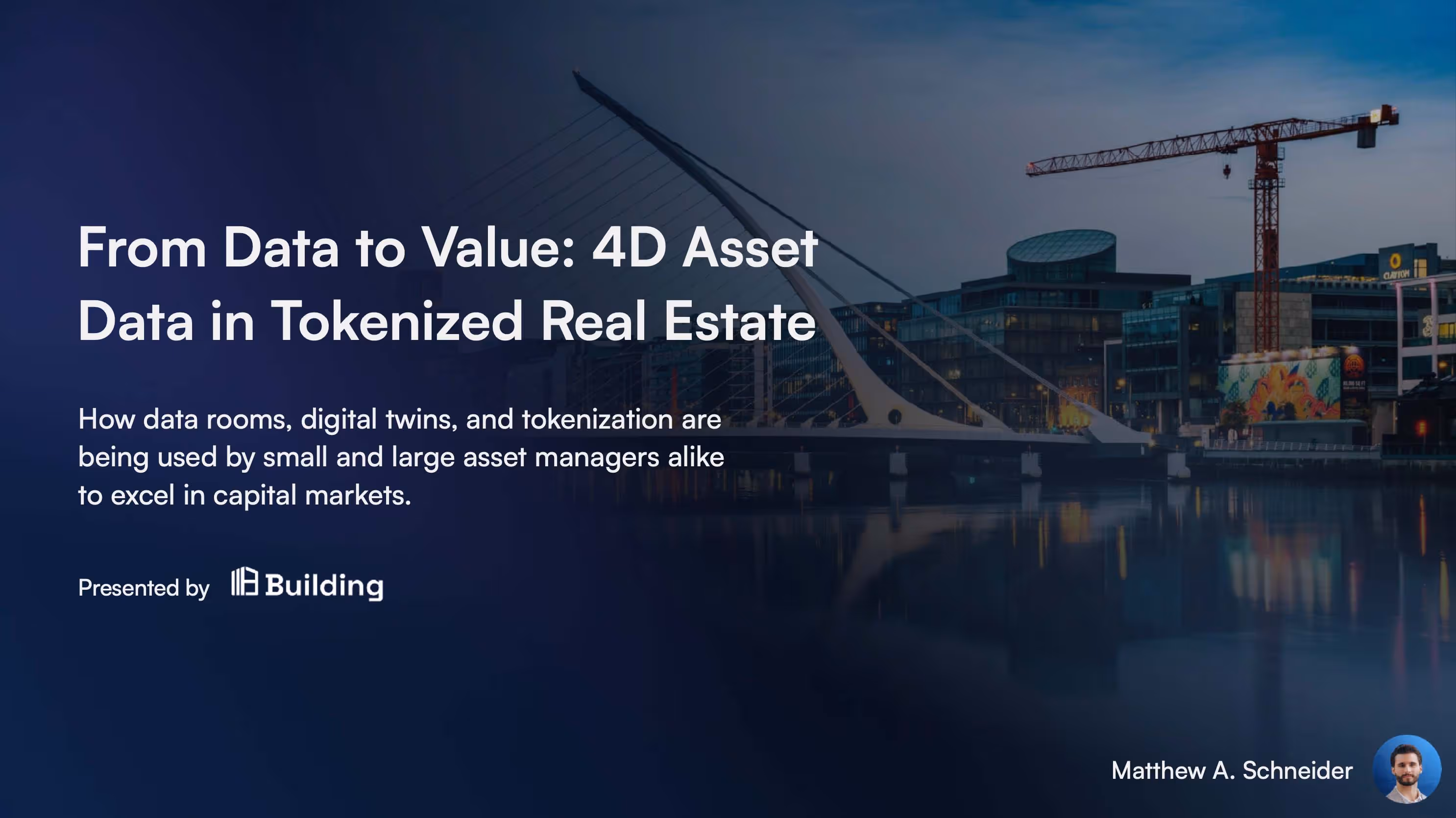 From Data to Value: 4D Asset Data in Tokenized Real Estate