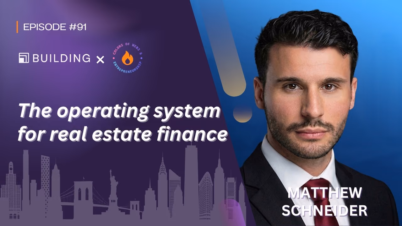 Real Estate's Data Problem: Why Tokenization Keeps Failing | Matthew Schneider, Building Inc.
