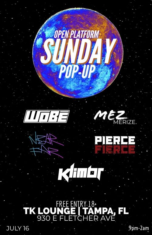 pierce Fierce TK Lounge Showcase Flyer