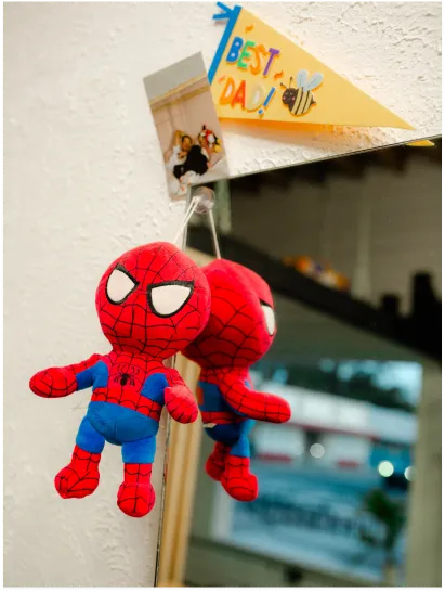 Personal decor detail displayed inside a neighborhood barbershop studio in Lakeland, Florida