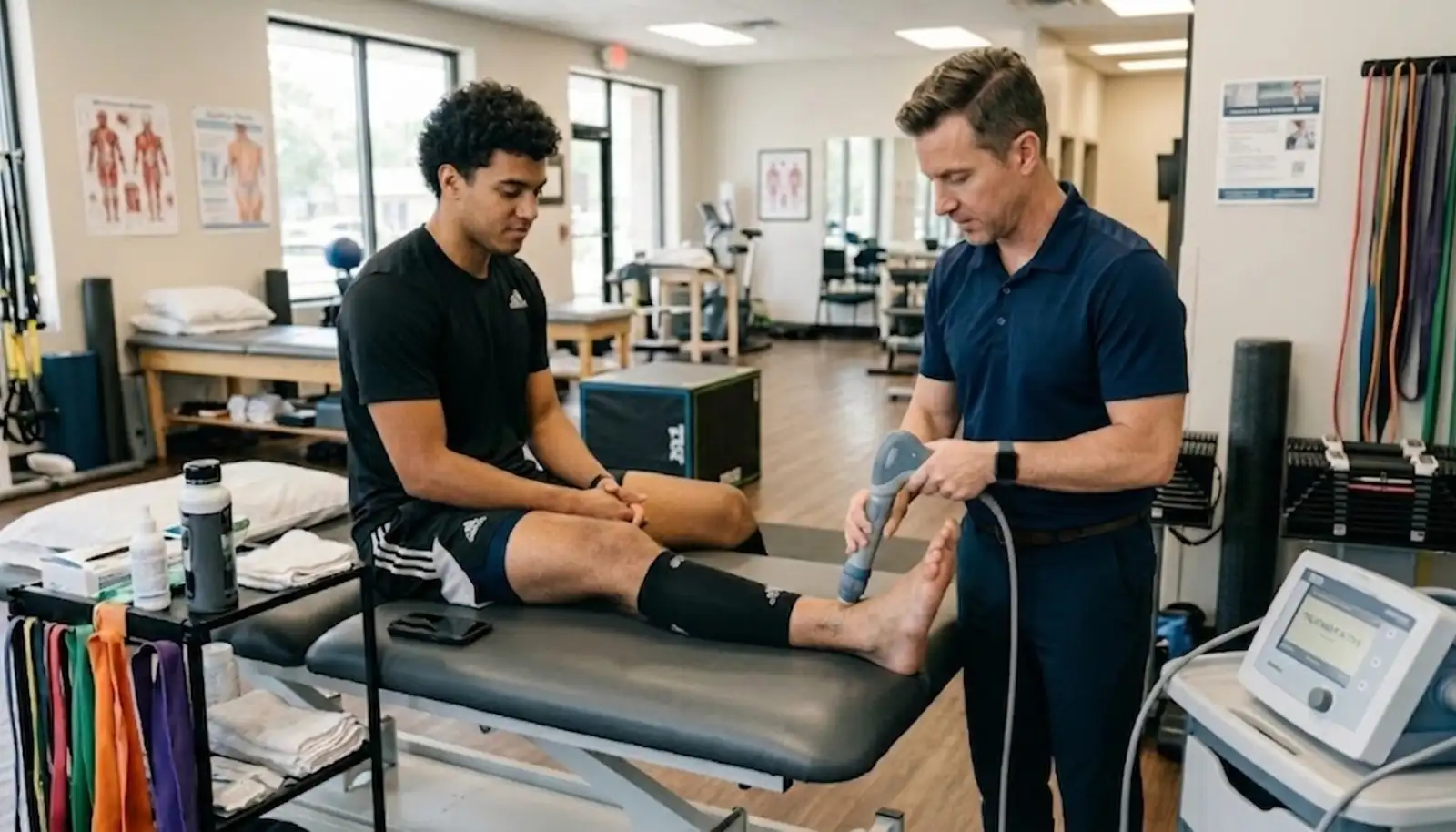 How Shockwave Therapy in Metairie, LA, Enhances Sports Injury Recovery