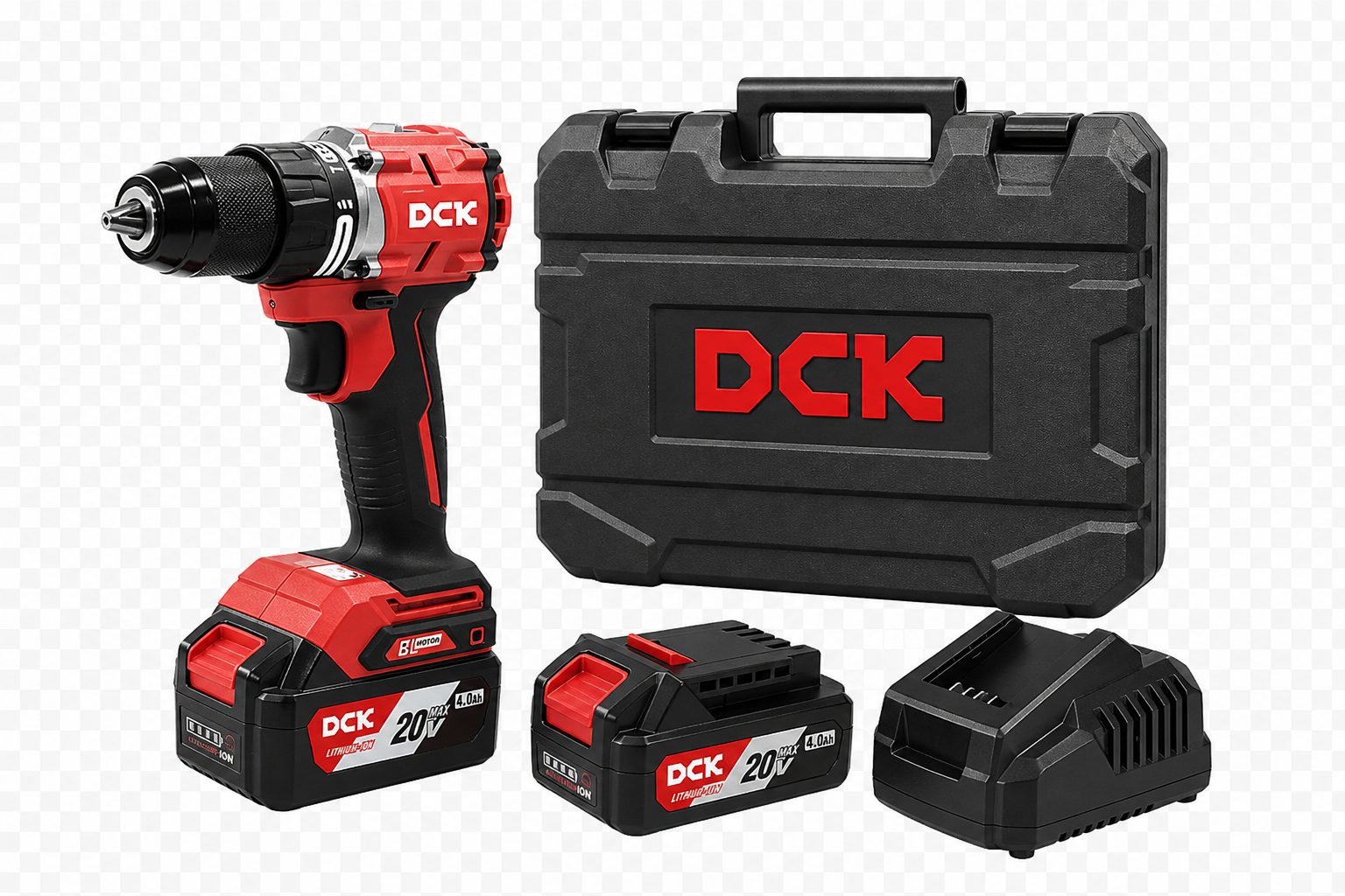 DCK KDJZ2060i set sa baterijama i punjačem