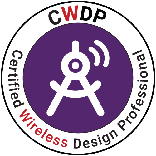 CWNP CWDP certificeringsbadge, Certified Wireless Design Professional