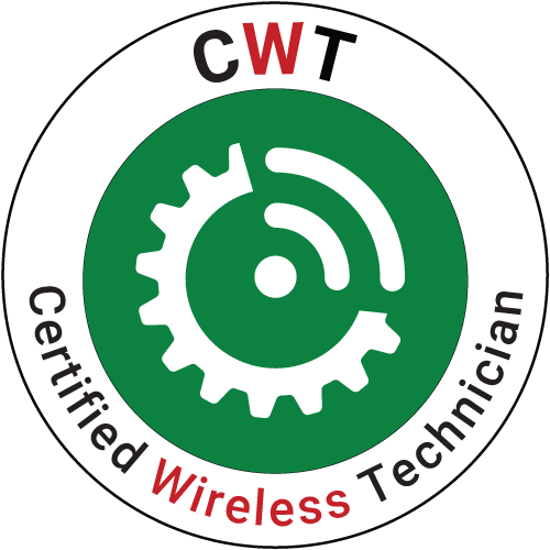 CWNP CWT certificeringsbadge, Certified Wireless Technician