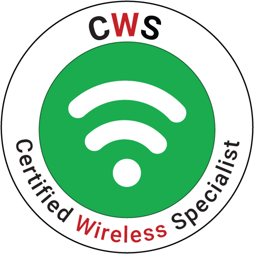 CWNP CWS certificeringsbadge, Certified Wireless Specialist