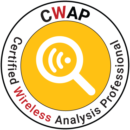 CWNP CWAP certificeringsbadge, Certified Wireless Analysis Professional
