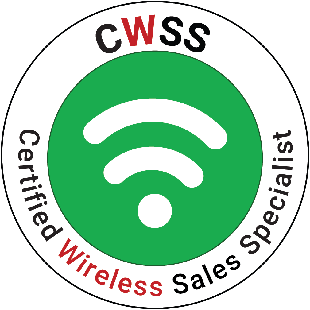 CWNP CWSS certificeringsbadge, Certified Wireless Sales Specialist