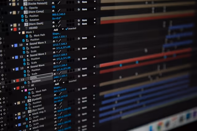 Production workstation illustrating analytics, tracking and performance management.