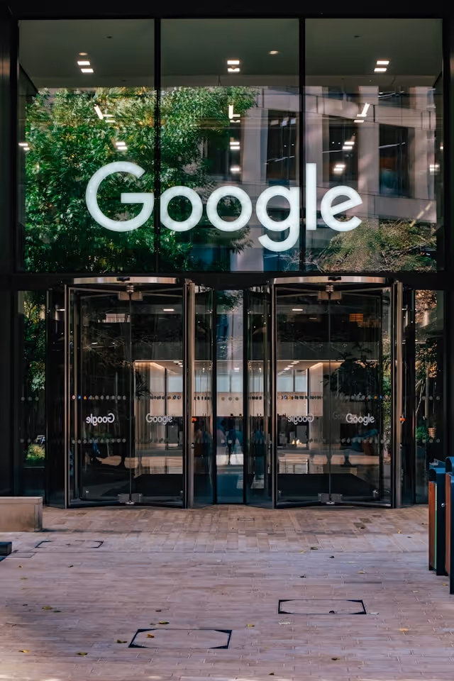 Google office frontage illustrating an independent paid acquisition audit.